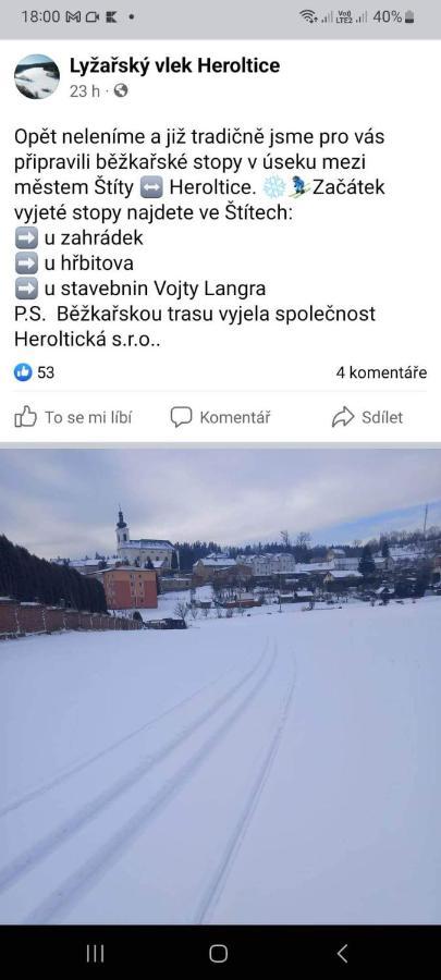 Chata Štíty Eksteriør bilde
